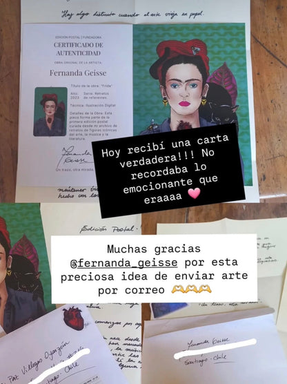 La Pausa | Un ritual postal de arte.