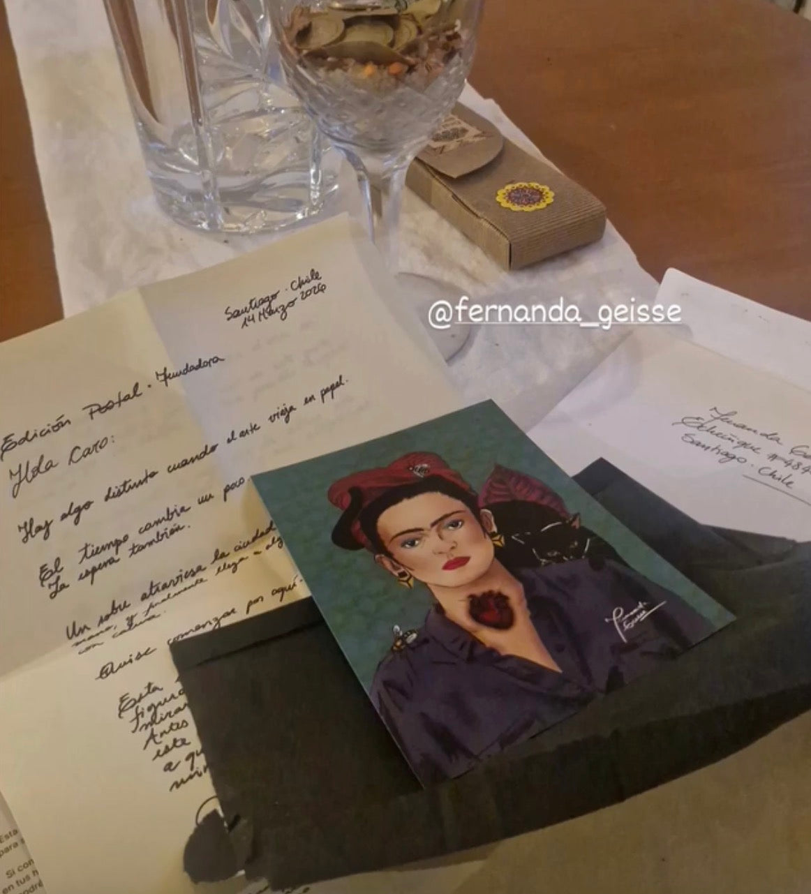 La Pausa | Un ritual postal de arte.
