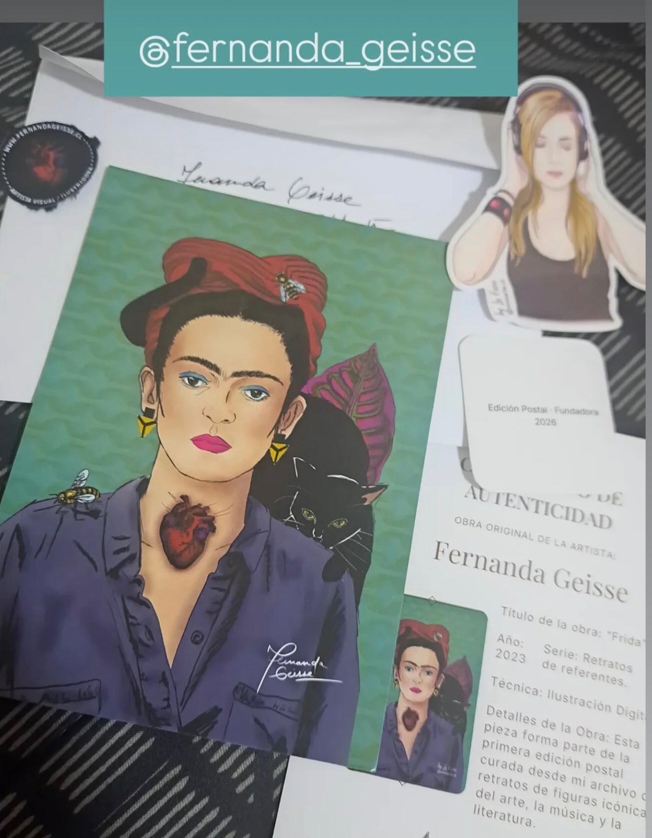La Pausa | Un ritual postal de arte.