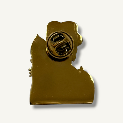 Pin Frida Dorado