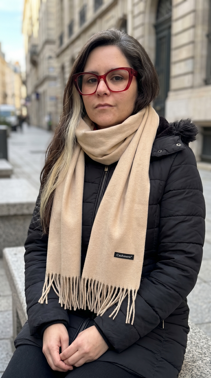 Bufanda Beige